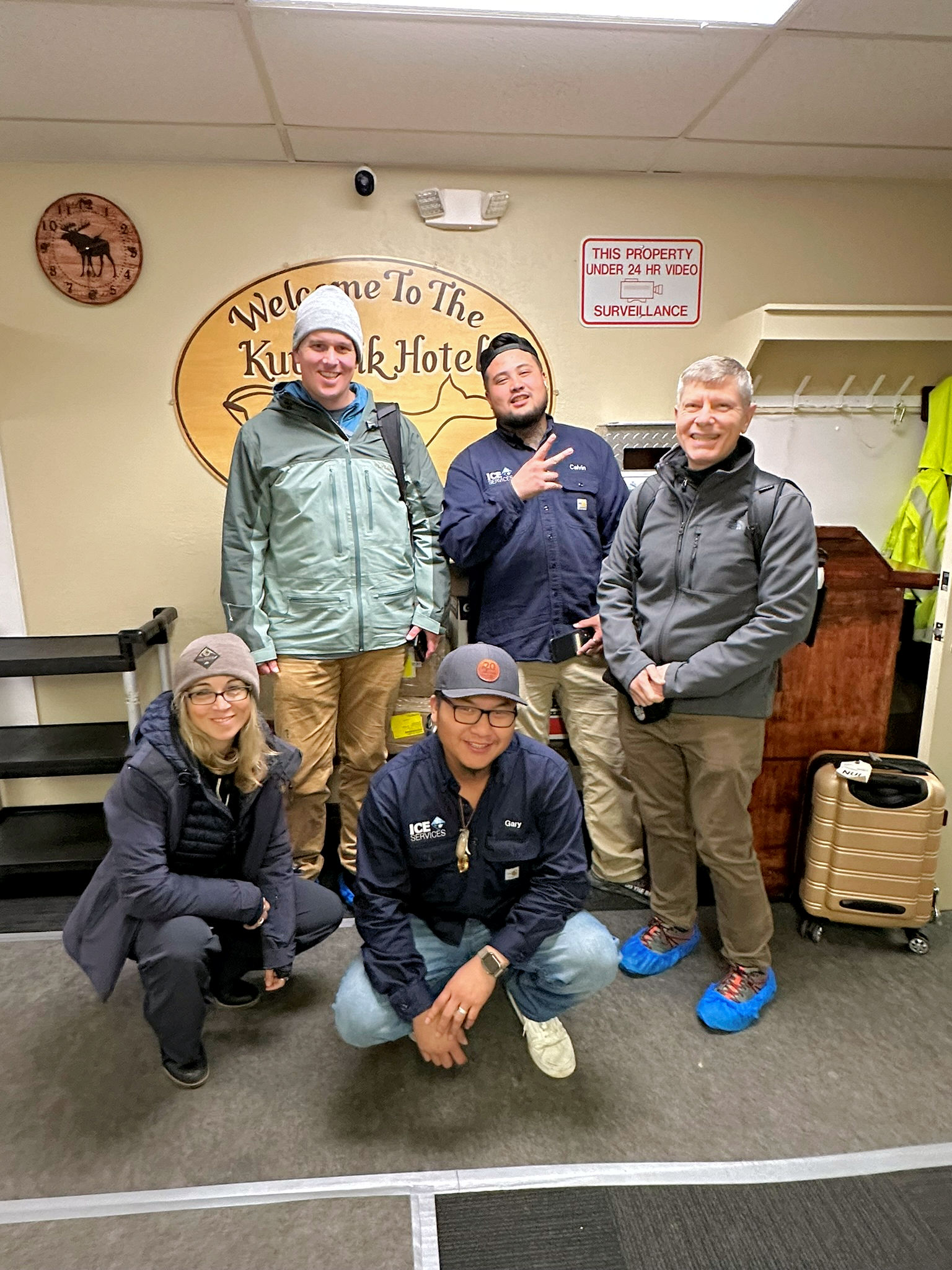 FORTE Team visiting Kuparuk Hotel